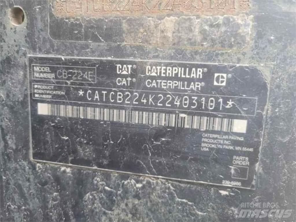 CAT CB24 Οδοστρωτήρες μονού κυλίνδρου