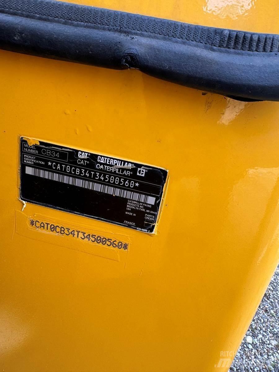 CAT CB34 Επίστρωση ασφάλτου