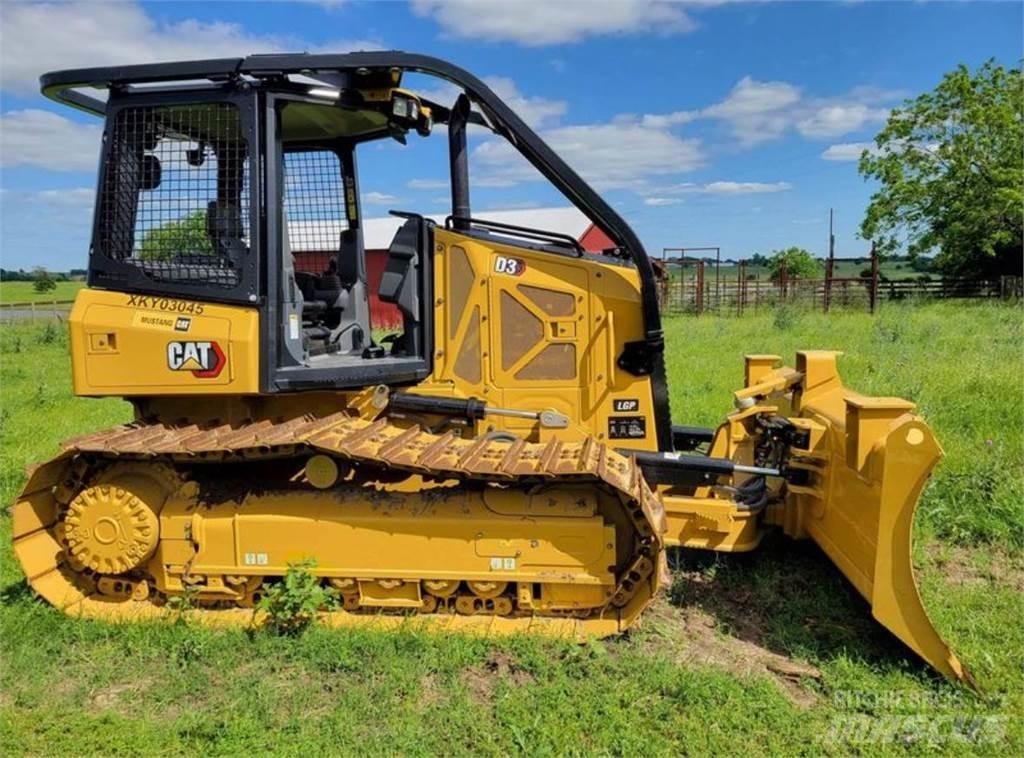 CAT D3 Μπουλντόζες με ερπύστριες