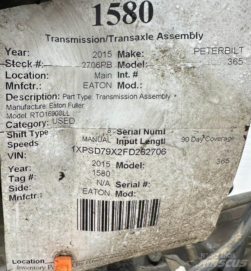 Eaton 367 Μετάδοση