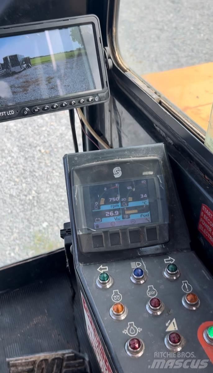 Finn T120 Χοάνες εισαγωγής, φυσητήρες και ανυψωτές