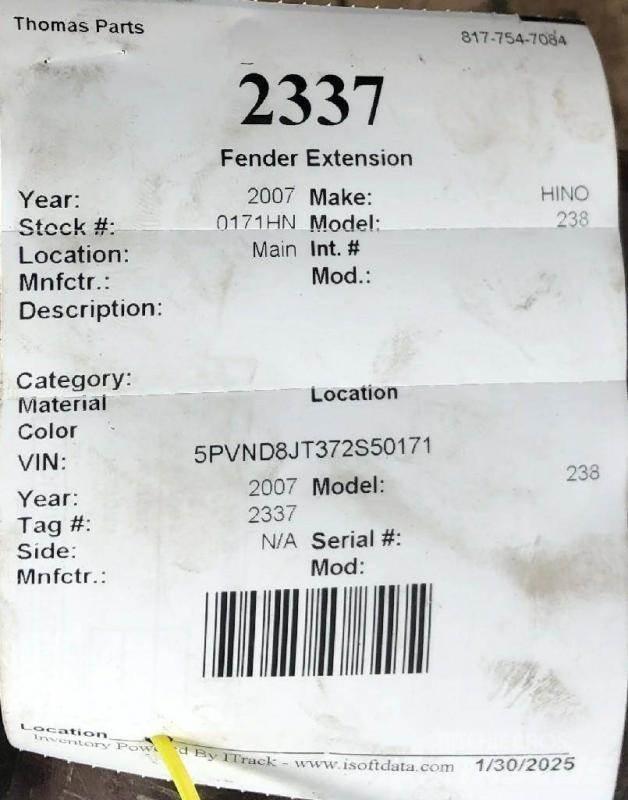 Hino 238 Μεταφορές - Άλλα