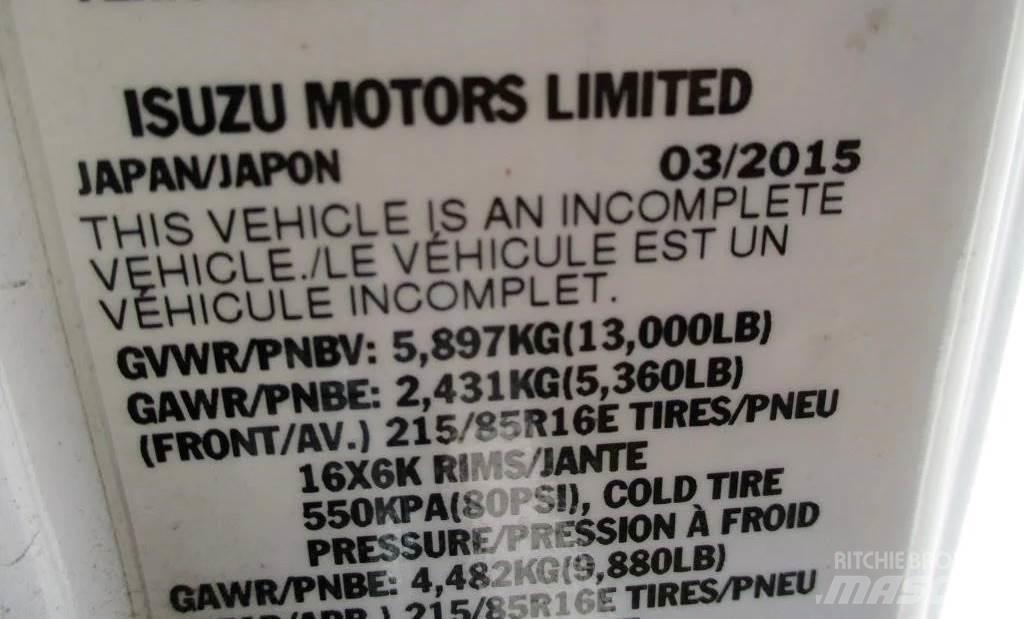 Isuzu NPR Φορτηγά θρυμματισένου ξύλου