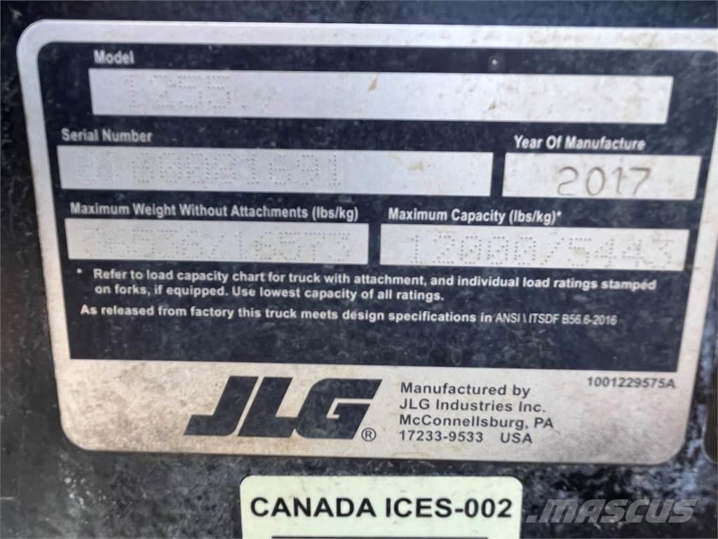 JLG 1255 Τηλεσκοπικοί ανυψωτές