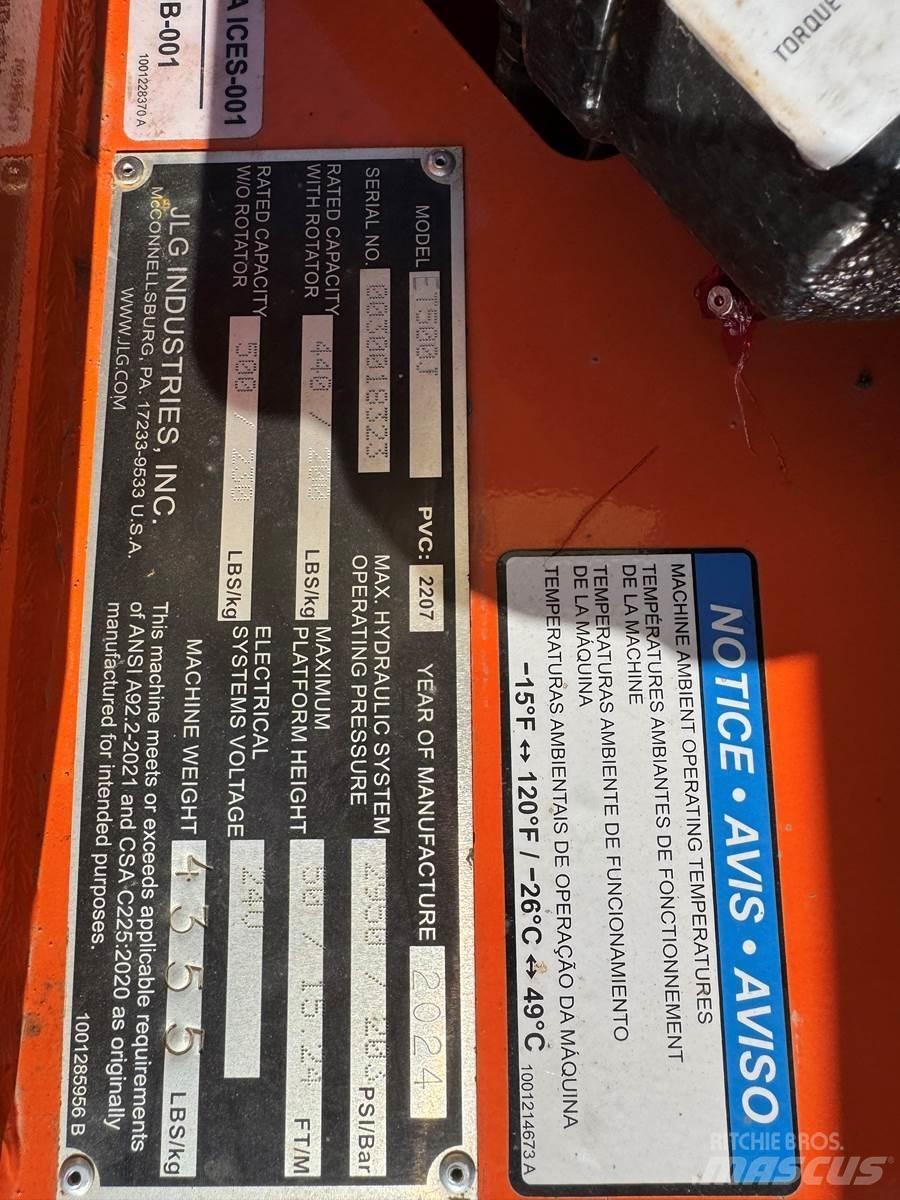 JLG ET500J Εναέριες πλατφόρμες τοποθετημένες σε ρυμούλκα