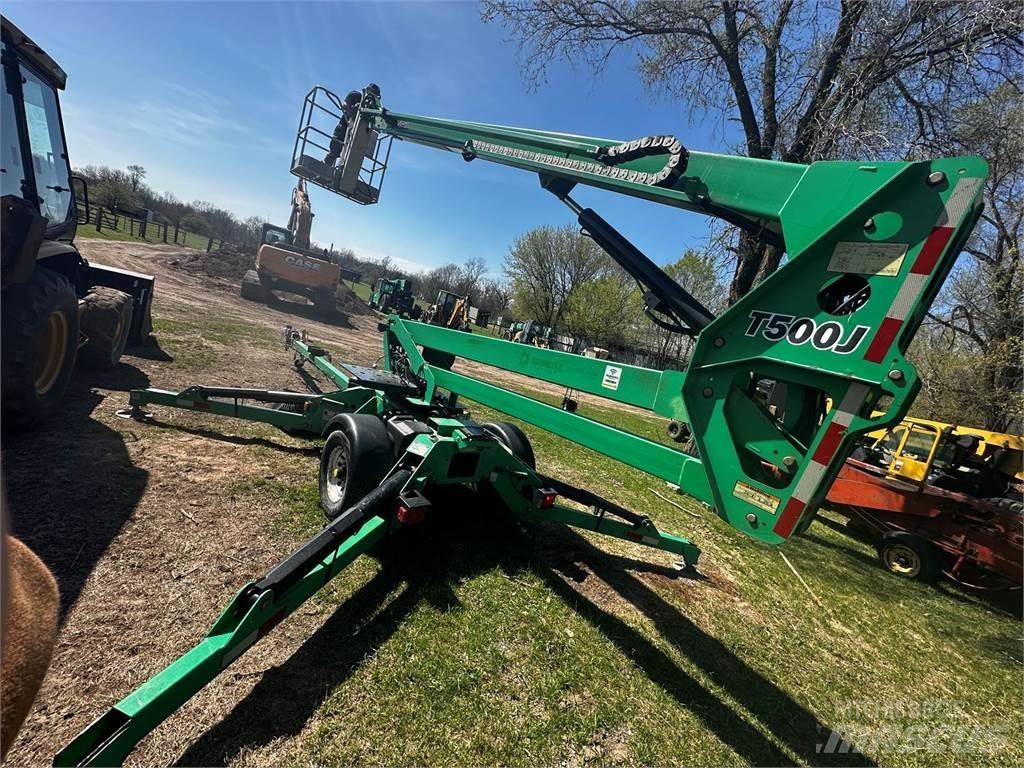 JLG T500J Εναέριες πλατφόρμες τοποθετημένες σε ρυμούλκα