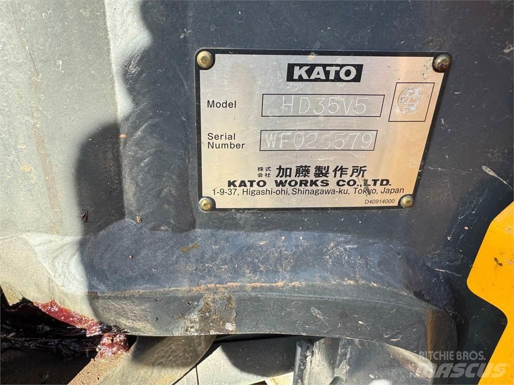 Kato 35V-5 Εκσκαφάκι (διαβολάκι) < 7t