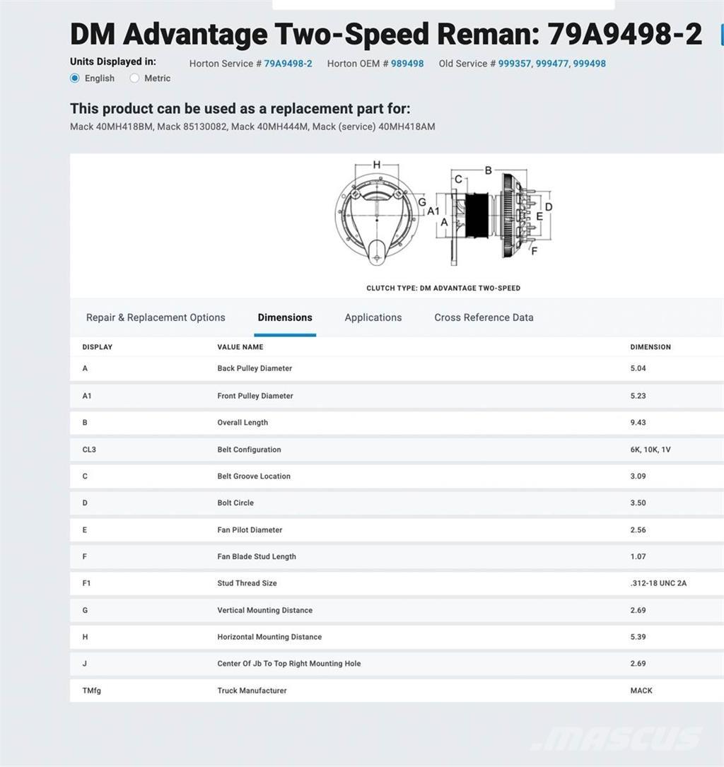 Mack AMI Μεταφορές - Άλλα