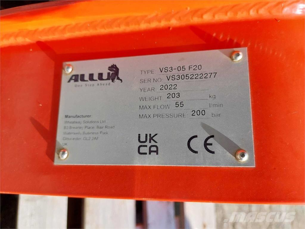 Allu VS 3-05 Κατασκευές - Άλλα