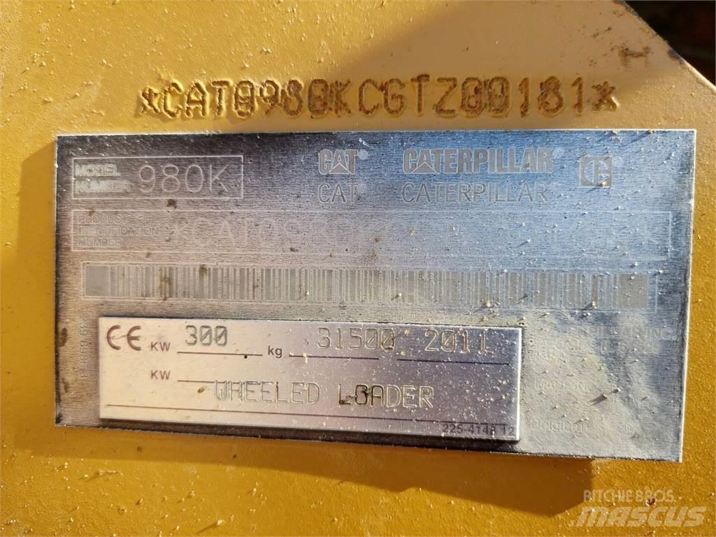 CAT 980K Φορτωτές με λάστιχα (Τροχοφόροι)