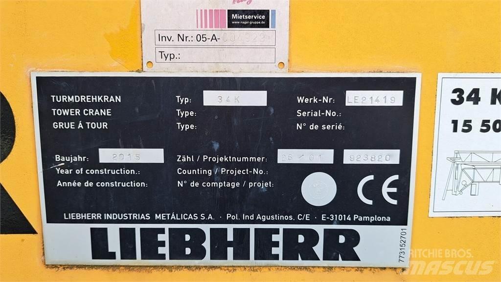Liebherr 34 K Κατασκευές - Άλλα