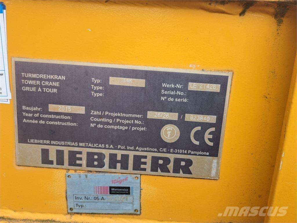 Liebherr 34 K Κατασκευές - Άλλα
