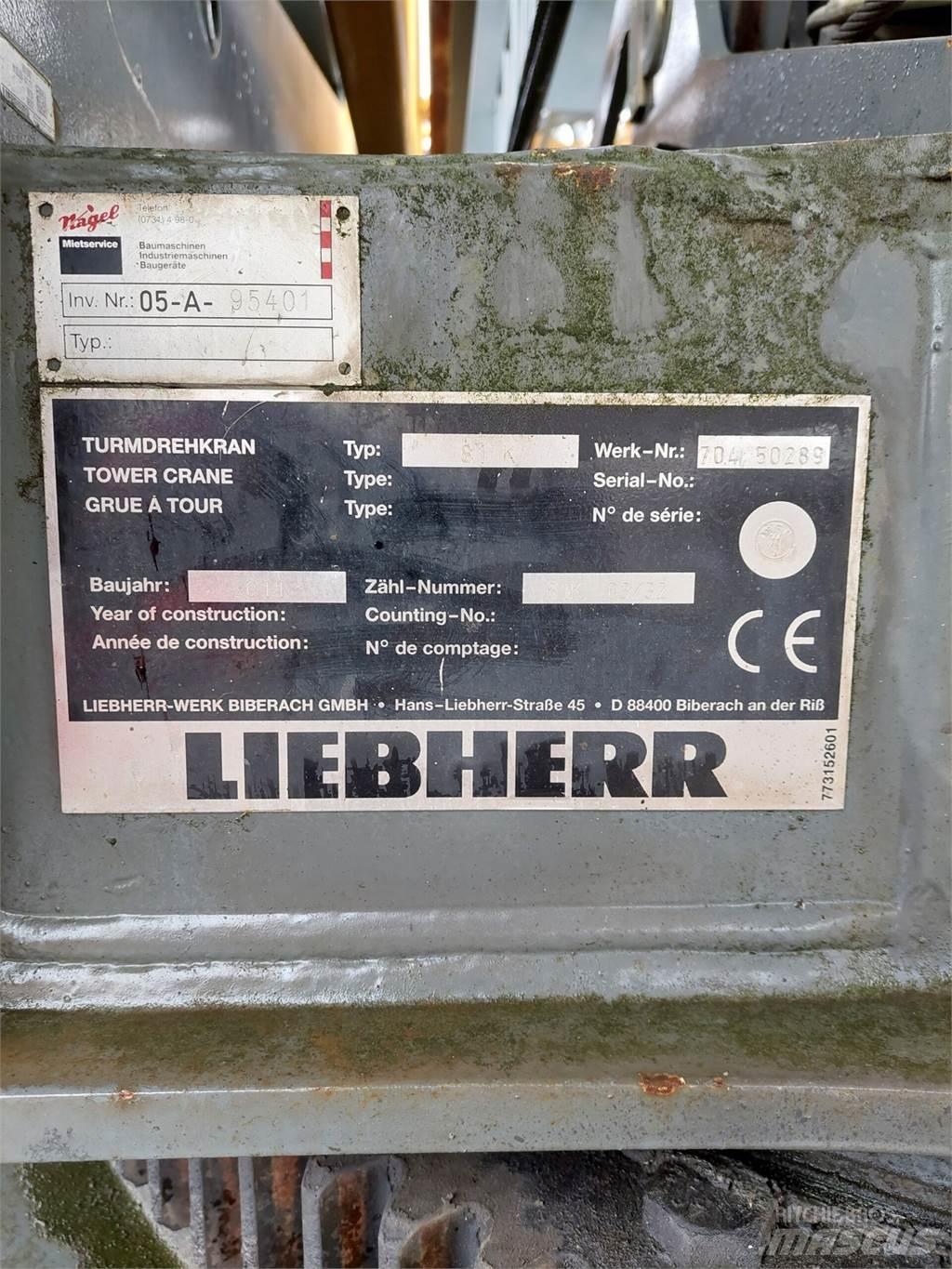 Liebherr 81K Κατασκευές - Άλλα