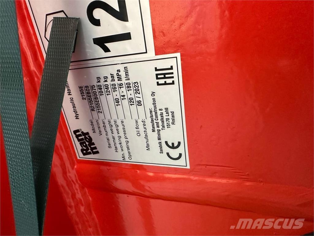 Rammer 2155E Κατασκευές - Άλλα