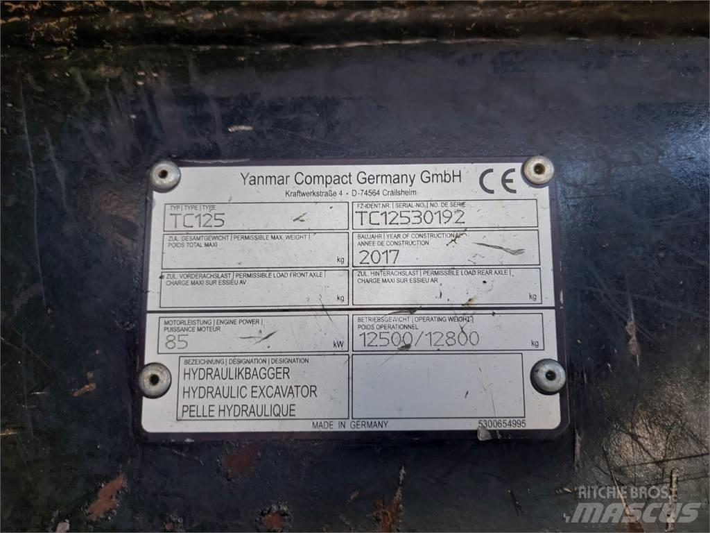 Terex TC 125 Εκσκαφείς με ερπύστριες