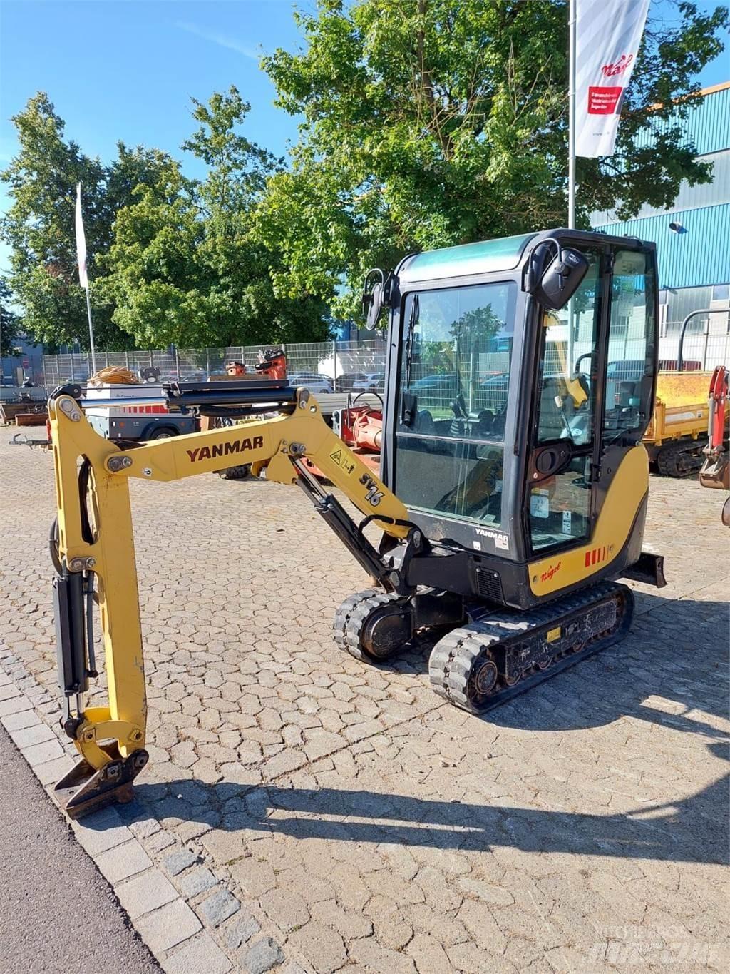 Yanmar SV16 Εκσκαφείς με ερπύστριες