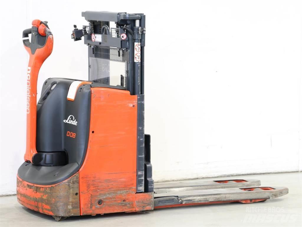 Linde D08/1160 Παλετοφόρα πεζού χειριστή με ιστό