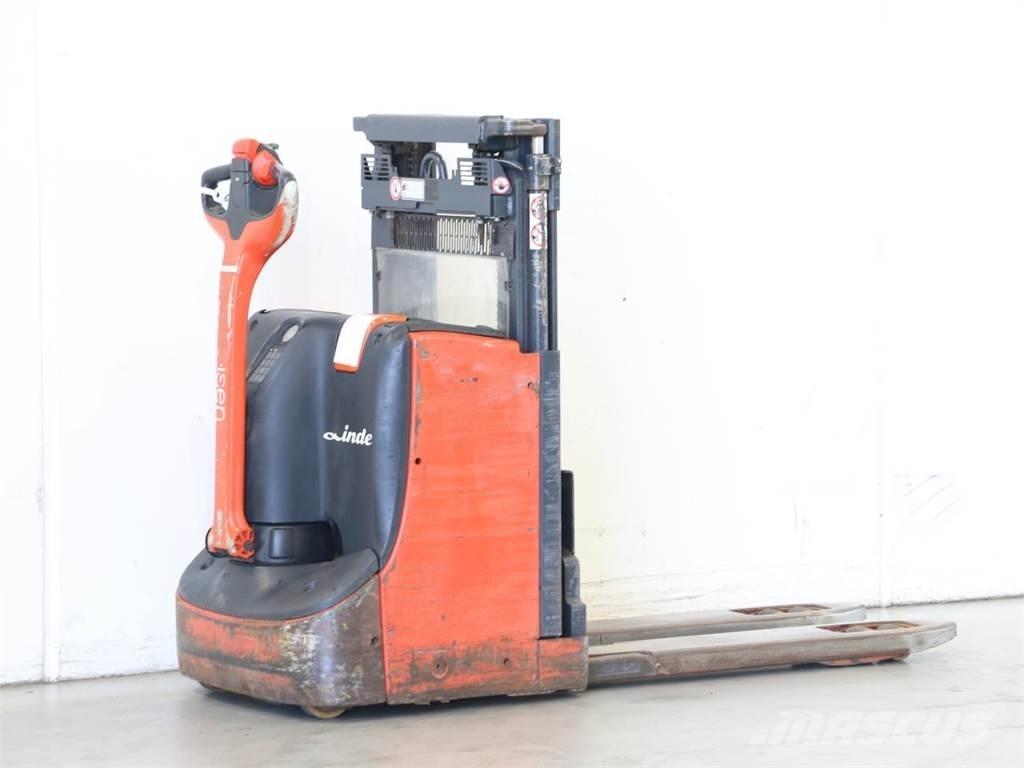 Linde D08/1160-00 Παλετοφόρα πεζού χειριστή με ιστό
