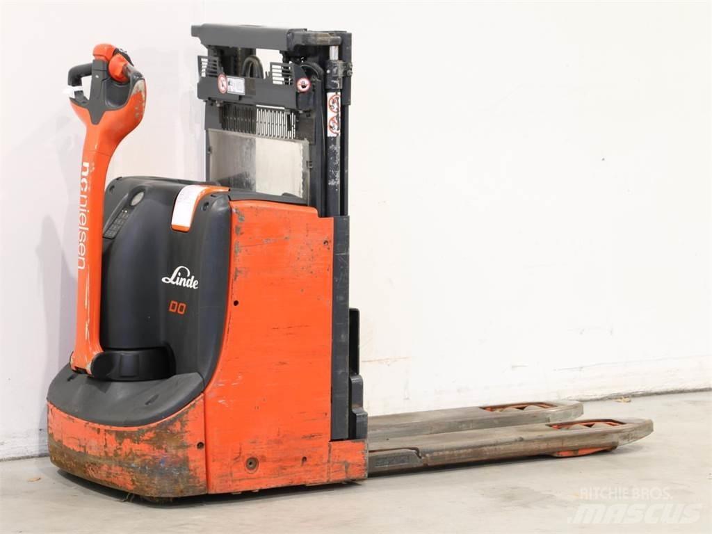 Linde D08/1160-00 Παλετοφόρα πεζού χειριστή με ιστό