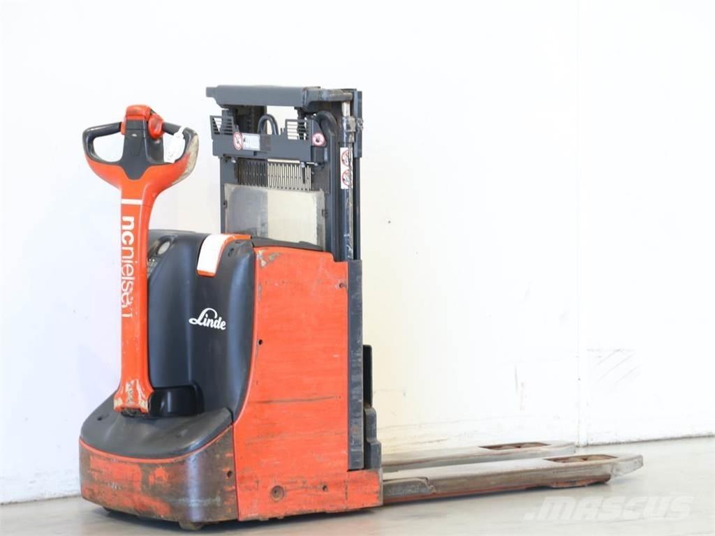 Linde D08/1160-00 Παλετοφόρα πεζού χειριστή με ιστό