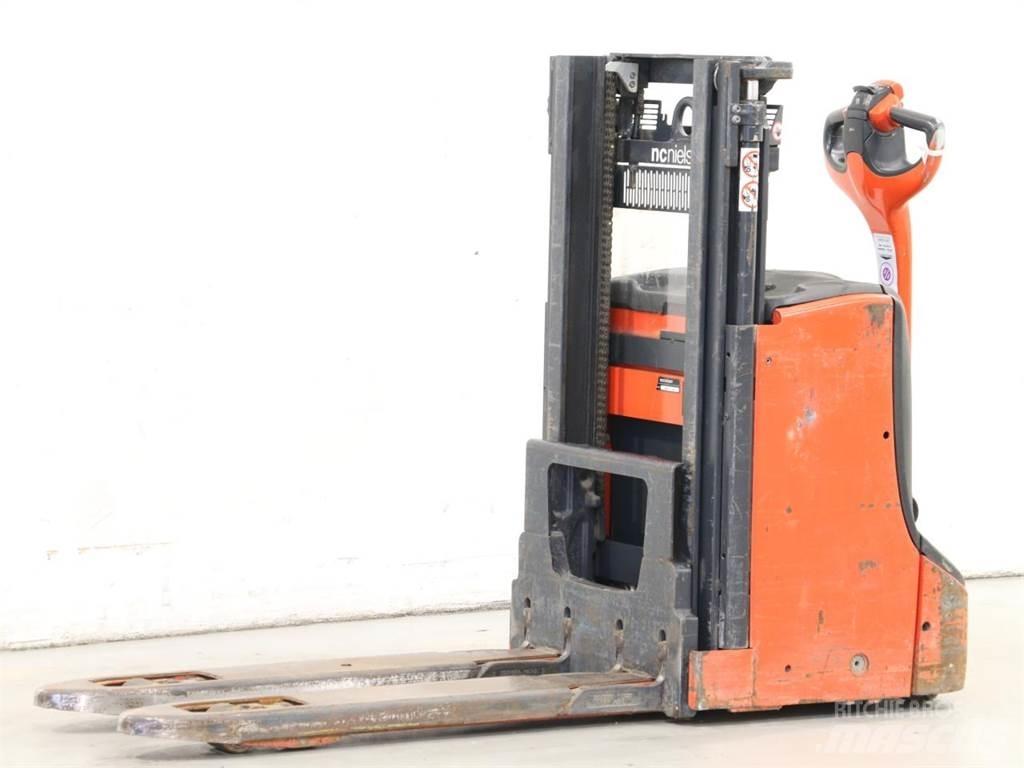 Linde D08/1160-00 Παλετοφόρα πεζού χειριστή με ιστό