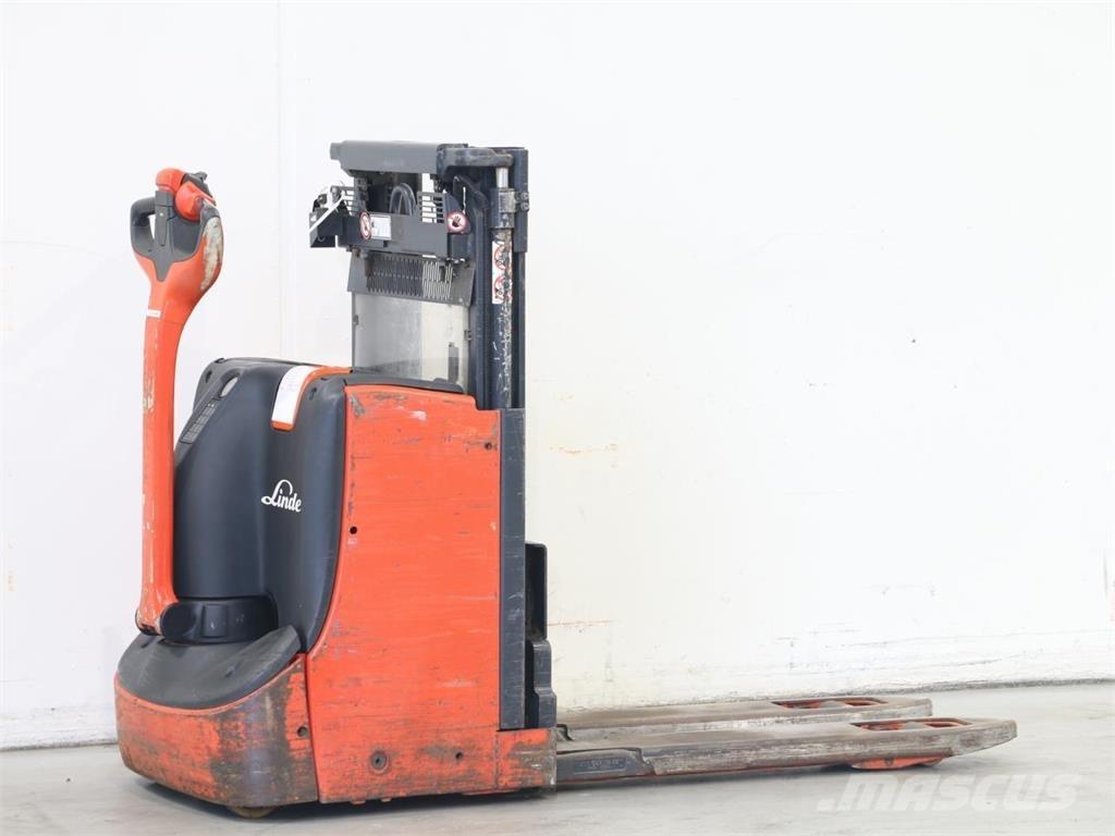 Linde D08/1160-00 Παλετοφόρα πεζού χειριστή με ιστό