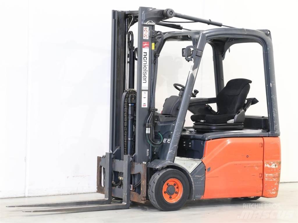 Linde E16/386-01 Ηλεκτρικά περονοφόρα ανυψωτικά κλαρκ