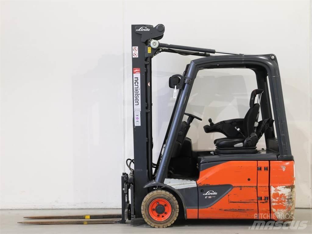 Linde E16/386-02 Ηλεκτρικά περονοφόρα ανυψωτικά κλαρκ