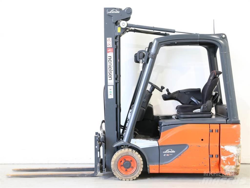Linde E16/386-02 EVO Ηλεκτρικά περονοφόρα ανυψωτικά κλαρκ