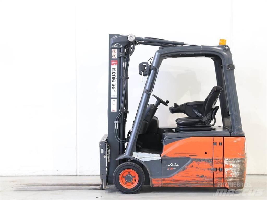Linde E16/386-02 EVO Ηλεκτρικά περονοφόρα ανυψωτικά κλαρκ