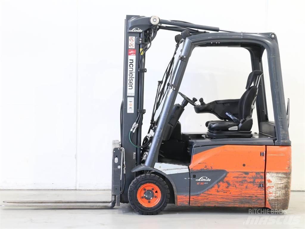 Linde E16 EVO/386-02 Ηλεκτρικά περονοφόρα ανυψωτικά κλαρκ