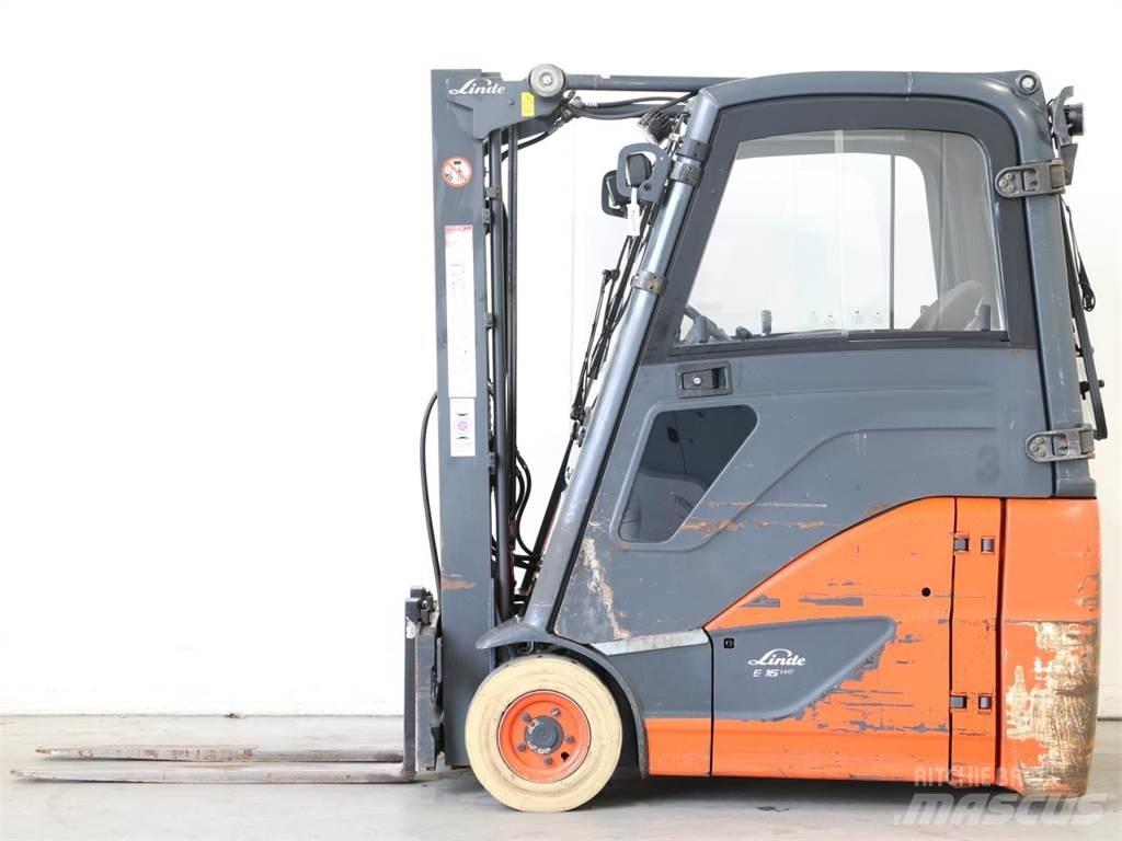 Linde E16H/386-02 Ηλεκτρικά περονοφόρα ανυψωτικά κλαρκ