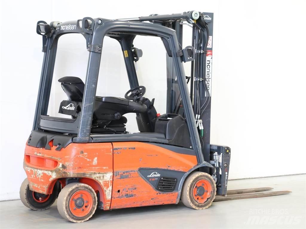 Linde E16P/386-02 Ηλεκτρικά περονοφόρα ανυψωτικά κλαρκ