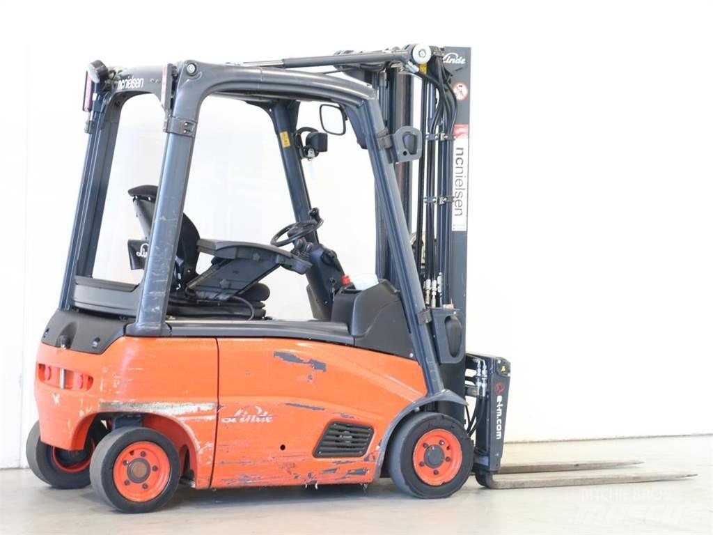 Linde E16P/386-02 Ηλεκτρικά περονοφόρα ανυψωτικά κλαρκ