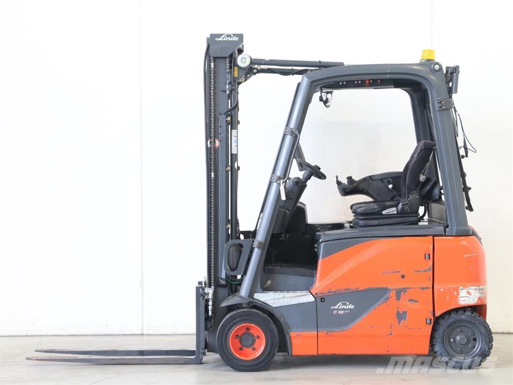 Linde E18PH/386-02 Ηλεκτρικά περονοφόρα ανυψωτικά κλαρκ
