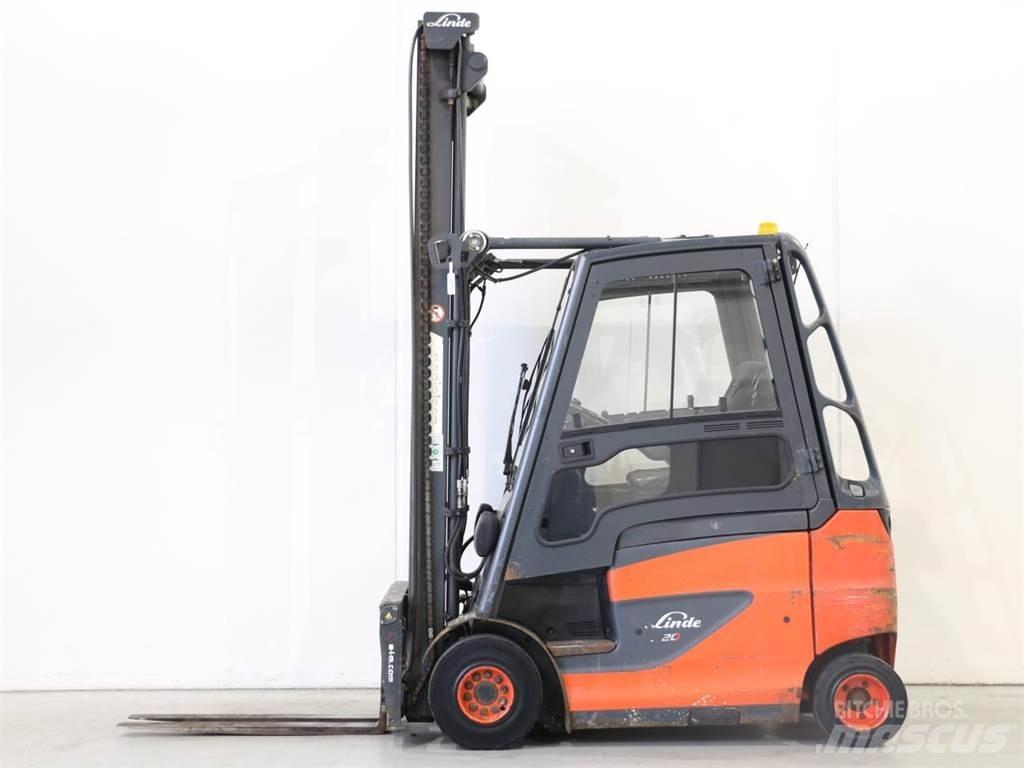 Linde E20/600H/387 Ηλεκτρικά περονοφόρα ανυψωτικά κλαρκ