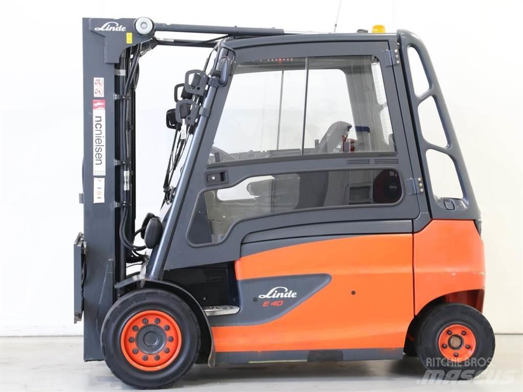 Linde E40/600HL/388 Ηλεκτρικά περονοφόρα ανυψωτικά κλαρκ