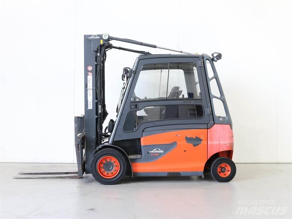 Linde E40/600HL/388 Ηλεκτρικά περονοφόρα ανυψωτικά κλαρκ