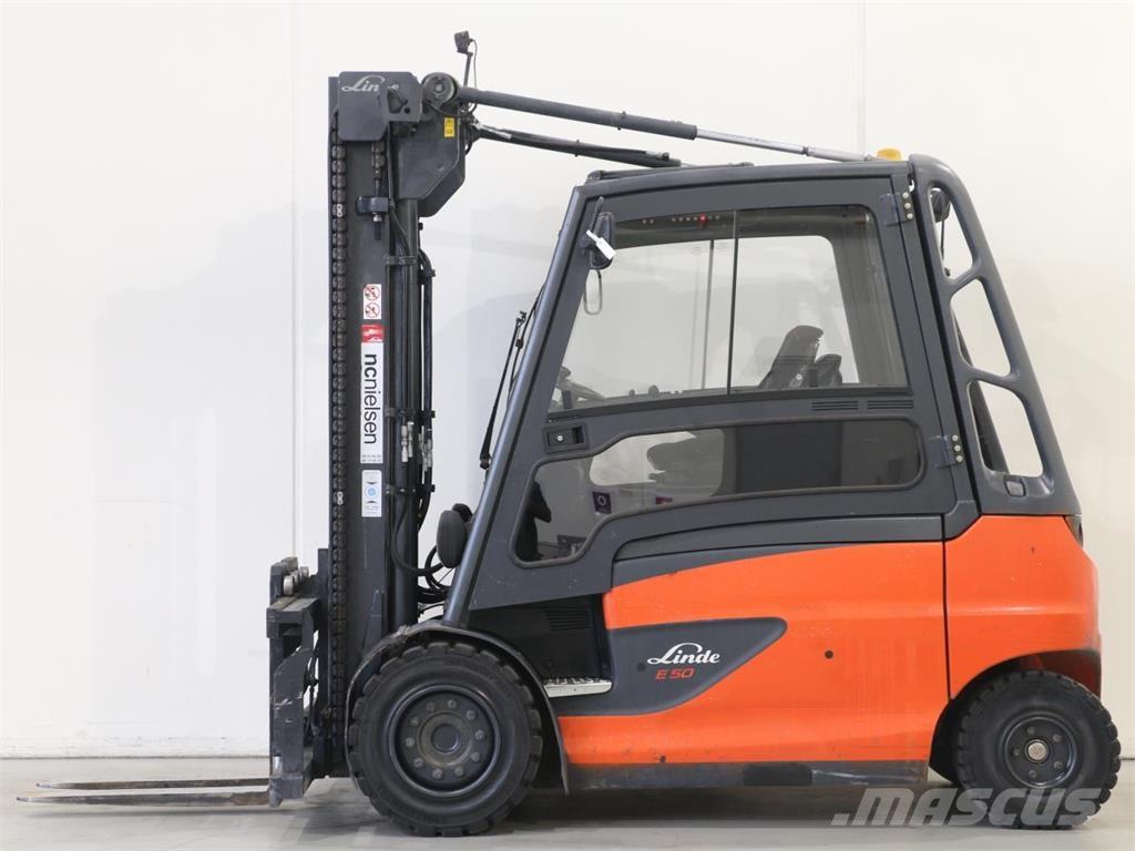 Linde E50/600HL/388 Ηλεκτρικά περονοφόρα ανυψωτικά κλαρκ