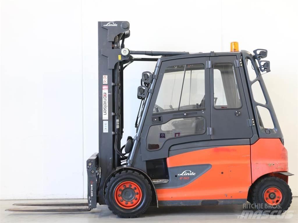 Linde E50/600HL/388 Ηλεκτρικά περονοφόρα ανυψωτικά κλαρκ