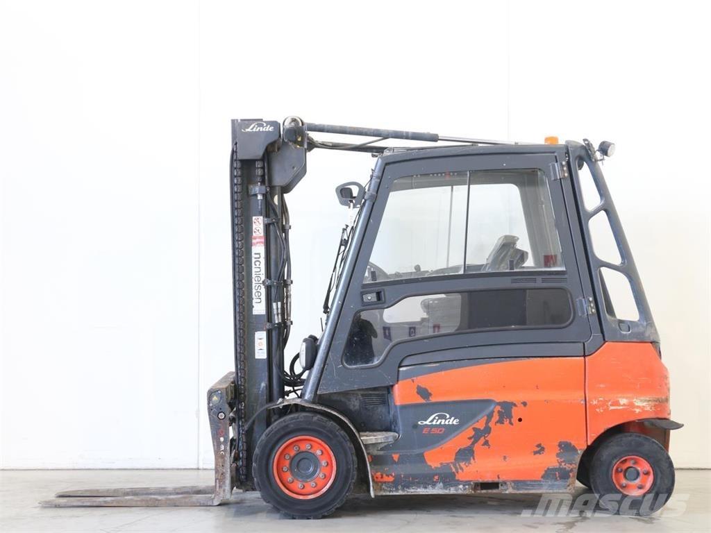 Linde E50/600HL/388 Ηλεκτρικά περονοφόρα ανυψωτικά κλαρκ