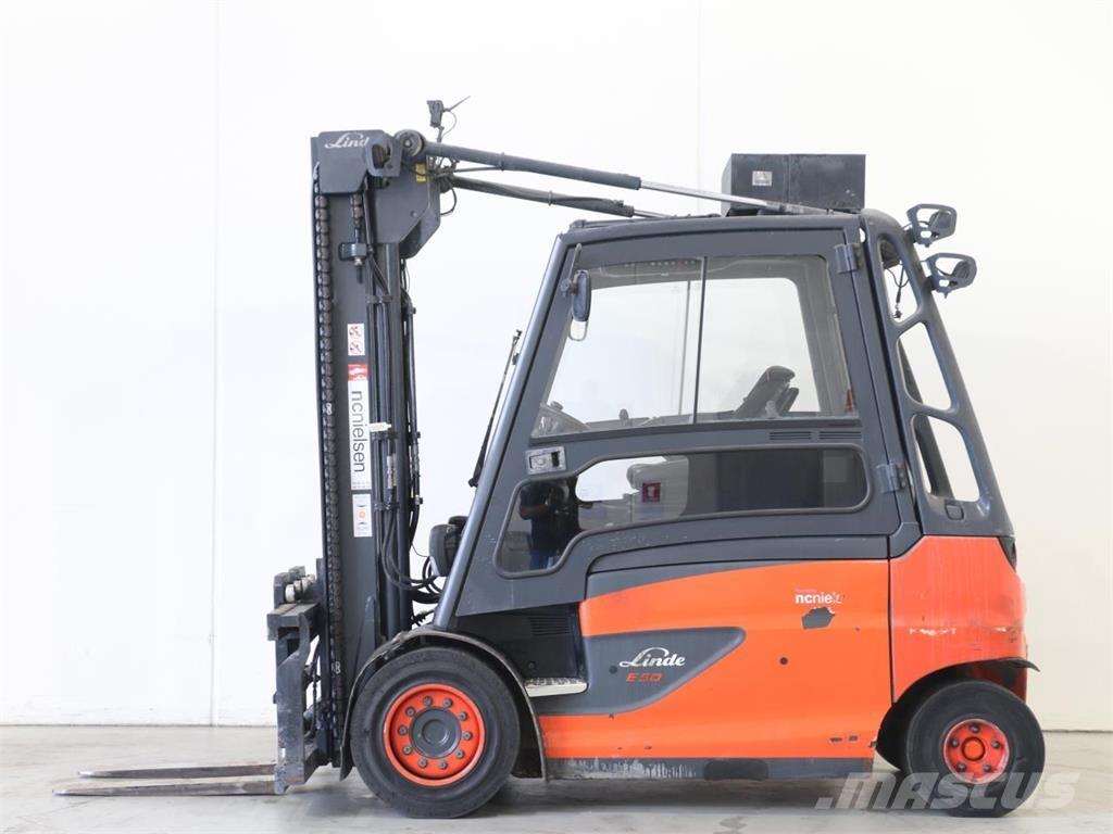 Linde E50HL/388 Ηλεκτρικά περονοφόρα ανυψωτικά κλαρκ