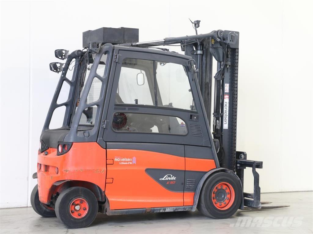 Linde E50HL/388 Ηλεκτρικά περονοφόρα ανυψωτικά κλαρκ