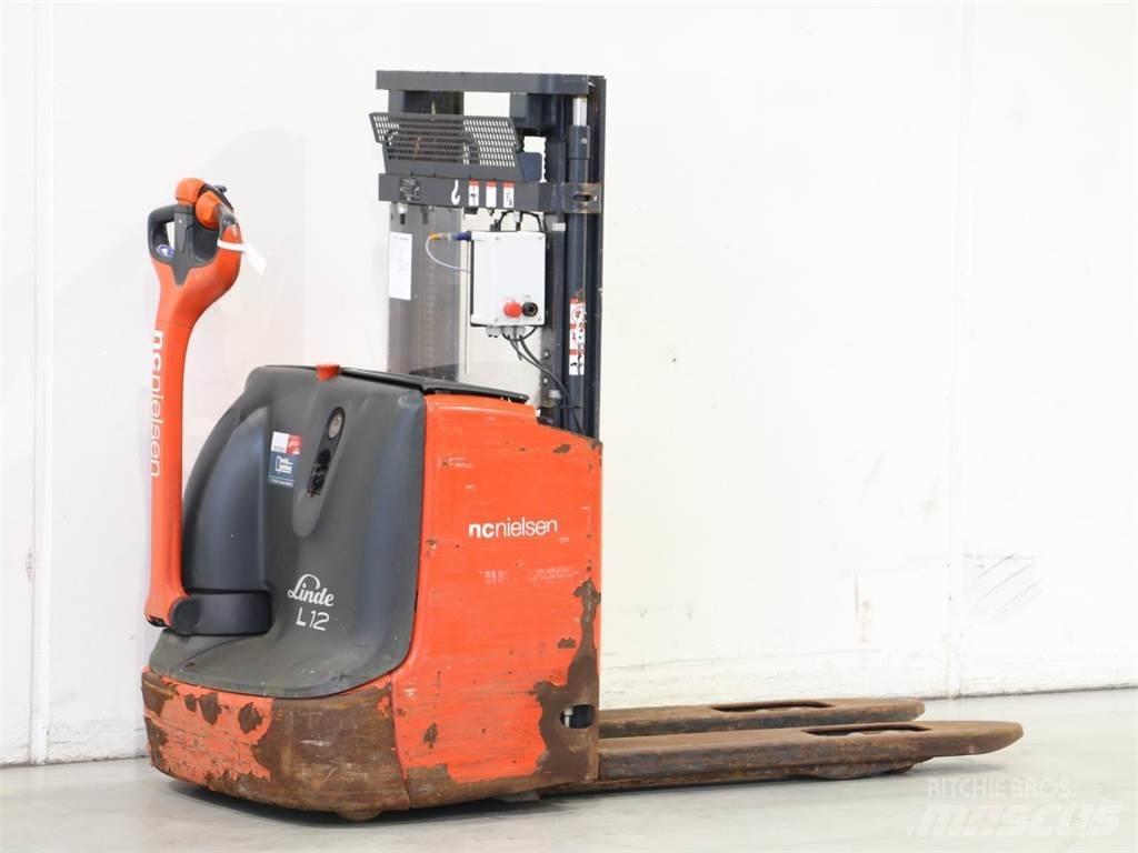 Linde L12I/1172 Παλετοφόρα πεζού χειριστή με ιστό