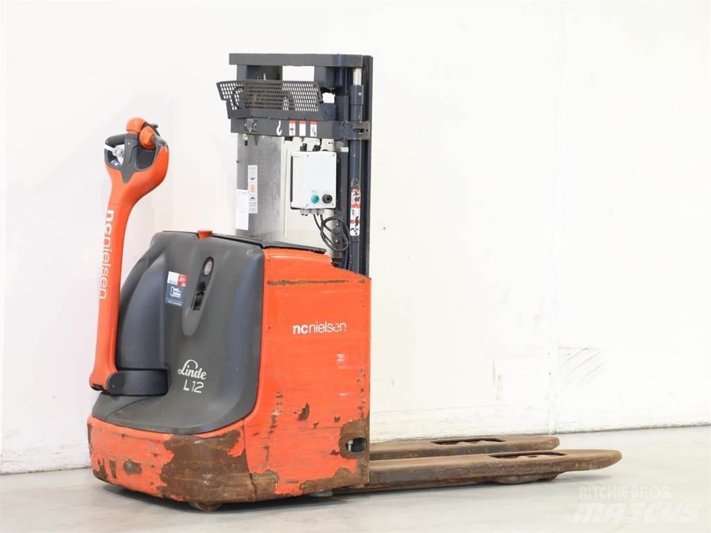 Linde L12I/1172 Παλετοφόρα πεζού χειριστή με ιστό