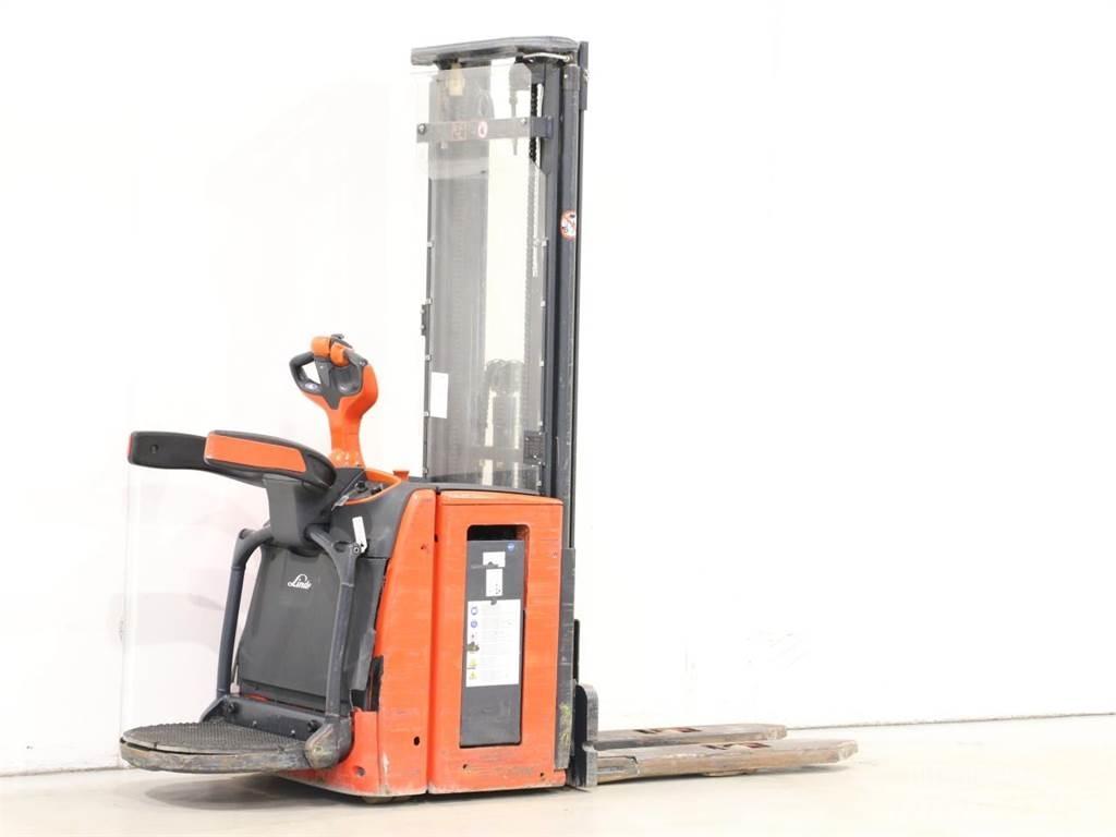 Linde L14AP/1173 Παλετοφόρα πεζού χειριστή με ιστό