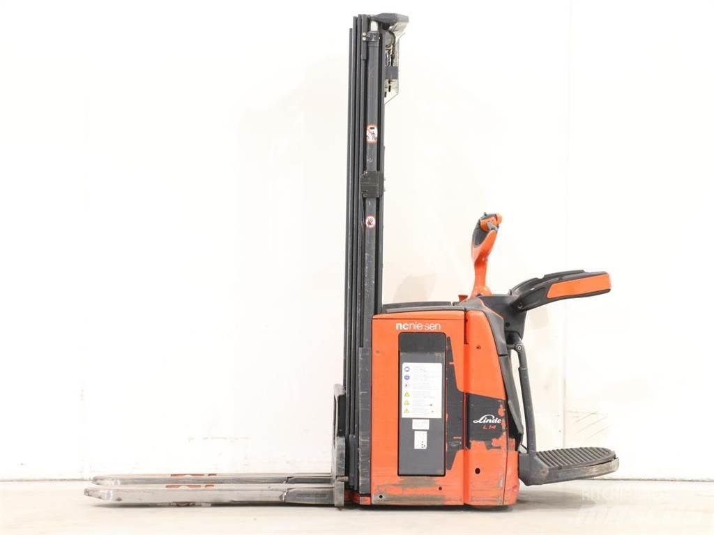 Linde L14AP/1173-00 Παλετοφόρα πεζού χειριστή με ιστό