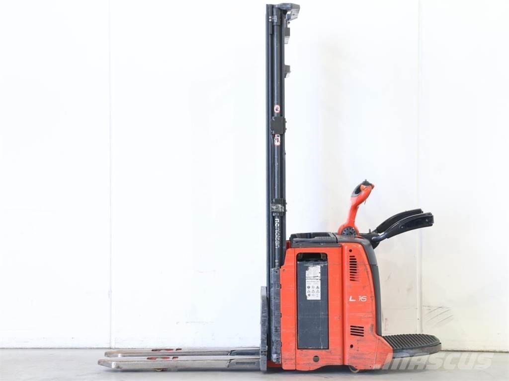 Linde L14AP/133 Παλετοφόρα πεζού χειριστή με ιστό