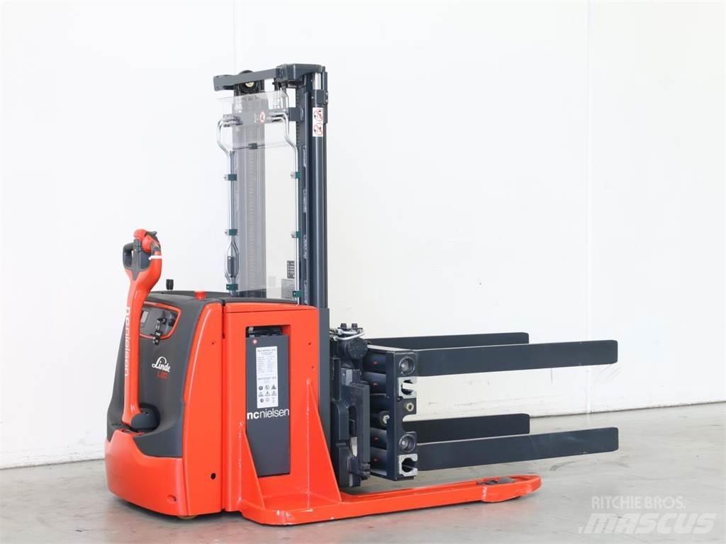 Linde L20/1173-01 Παλετοφόρα πεζού χειριστή με ιστό