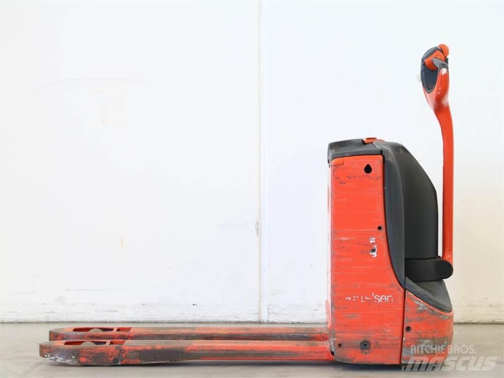 Linde T16/1152 Παλετοφόρα πεζού χειριστή με ιστό